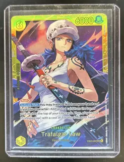 2026 One Piece Heroines Edition Trafalgar Law Secret Rare #EB03-062 - Image 1