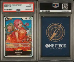 2023 ONE PIECE OP05-AWAKENING OF THE NEW ERA #091 REBECCA PSA 10 - Image 3