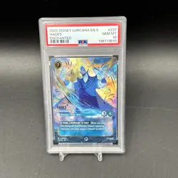 2025 DISNEY LORCANA EN 9-FABLED ENCHANTED #237 HADES - INFERNAL SCHEMER PSA 10 - Image 1
