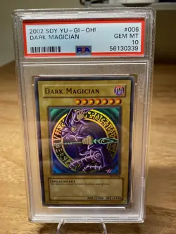 2002 Yu-Gi-Oh! Dark Magician SDY-006 PSA 10 Gem Mint. Low POP, Vintage Card! - Image 1