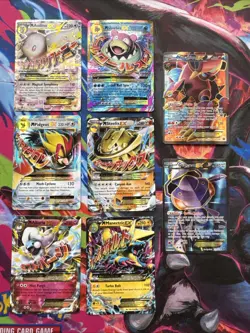 Vintage Pokemon Card Collection Binder Lot XY Promo Gold Illustration Rare SIR - Image 1