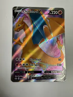 Charizard V SWSH050 SWSH: Sword & Shield Promo Cards Pokemon Card - Image 1