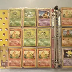 Pokemon TCG Base Set Mixed Lot includes Binder 162+ Cards - Image 5