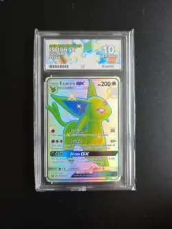Espeon GX - SV60/SV94 - Hidden Fates - ACE 10 Pokemon - English Pokemon Card - Image 1