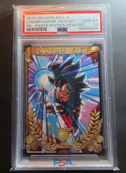 Bandai Championship Finalist PR Dragon Ball Super Card Game Promo Reward - Image 1