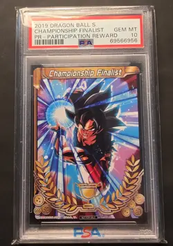 Bandai Championship Finalist PR Dragon Ball Super Card Game Promo Reward - Image 2