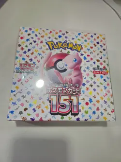 Pokemon TCG 151 Japanese Booster Box SV2a Card Stock Mew Japanese Edition - Image 3
