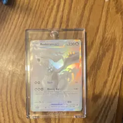 Pokemon Reshiram EX 230 HP Full Art Ultra Rare Holo SV: White Flare Card - Image 1