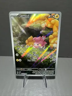 Pokemon Card - Pawmi 226/091 SV: Paldean Fates Holo NM - Image 1