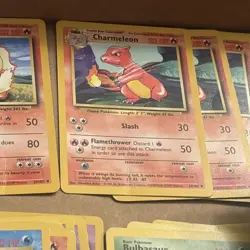 Base Set 632 Non-holo Pokemon Card Lot - MP / HP / DMG - Vintage WOTC - Image 2