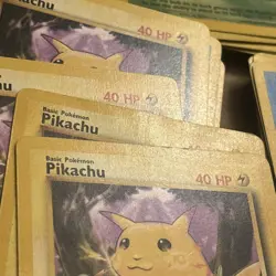 Base Set 632 Non-holo Pokemon Card Lot - MP / HP / DMG - Vintage WOTC - Image 5