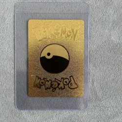 Pokemon Snorlax Gold Foil Fan Art Card - 150 HP - TG10 - Image 5