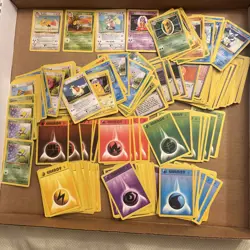 Base Set 2 Set 215 Non-holo Pokemon Card Lot - MP / HP / DMG - Vintage WOTC - Image 1