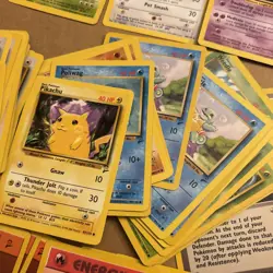 Base Set 2 Set 215 Non-holo Pokemon Card Lot - MP / HP / DMG - Vintage WOTC - Image 3