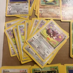 Jungle Set 202 Non-holo Pokemon Card Lot - MP / HP / DMG - Vintage WOTC - Image 4