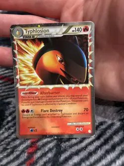 Pokemon Card 2010 HeartGold SoulSilver Typhlosion 110/123 2010 LP - Image 2