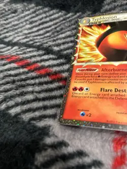Pokemon Card 2010 HeartGold SoulSilver Typhlosion 110/123 2010 LP - Image 5