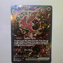 Pokemon Oricorio ex 024 Me: Mega Evolution Promo EX Promo Holo Card - Image 1