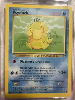Psyduck CGC 10 Gem Mint Legendary Collection 88/110 Pokemon Card 2002 Rare - Image 2