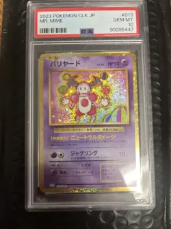 Mr. Mime 13 Trading Card Game Classic Holo CGC 10 Pristine, Pokemon 2023 - Image 1