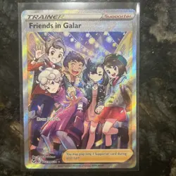Friends in Galar TG23/TG30 Silver Tempest Trainer Gallery Pokemon Card *NM* - Image 1