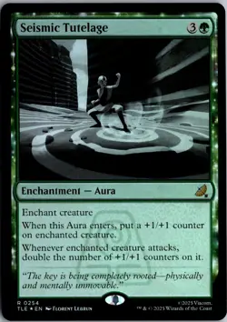 Seismic Tutelage R Avatar: The Last Airbender: Eternal-Legal 254 NM Magic - Image 1