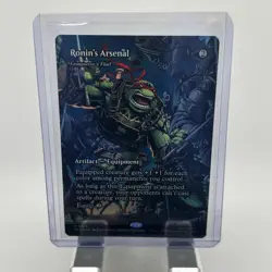 Ronin's Arsenal - (Conqueror's Flail) TMNT Borderless Source Material Foil - Image 1