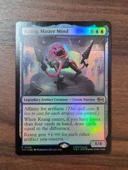 1 x Krang, Master Mind - Foil - Teenage Mutant Ninja Turtles - NM-Mint - MTG - Image 1