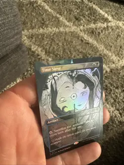 Magic: The Gathering Foil Secret Lair Time Sieve Foil Edition Peach Momoko - Image 2