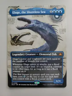 MTG Eluge, the Shoreless Sea Bloomburrow 0288 Showcase Mythic - Image 1