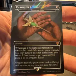 Elessar, the Elfstone - Cloudstone Curio (Surge Foil) Lord of the Rings 379 NM - Image 1