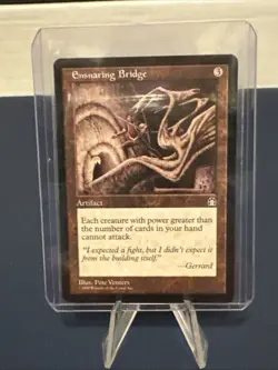MTG - Magic The Gathering - Ensnaring Bridge - Stronghold - NP/NM! - Image 3