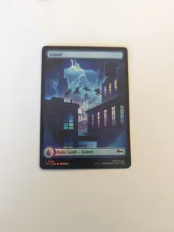 Island (0192) *FOIL* Teenage Mutant Ninja Turtles Regular NM MTG - Image 1