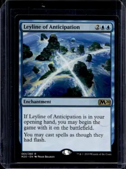 2019 Magic MTG Core 2020 Leyline of Anticipation Planeswalker Stamped #064/280 - Image 1