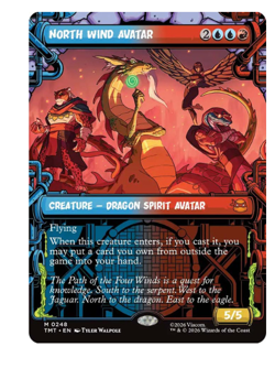 North Wind Avatar - Showcase Teenage Mutant Ninja Turtles MTG - Image 1