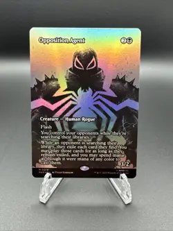 Magic The Gathering - Spider-Man - Opposition Agent (Borderless) MAR M 0019 Foil - Image 1