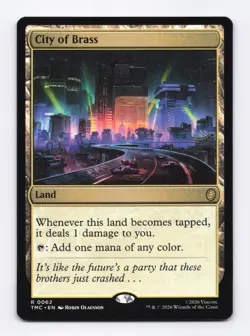 City of Brass 0062 (R) MTG Commander Teenage Mutant Ninja Turtles (TMC) - Image 1