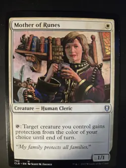 Mother of Runes NM Commander Legends: Battle for Baldur's Gate MTG FREE SHIPPING - Image 1