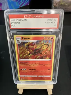 PYROAR 2022 Holo #29/196 Pokemon Card GRADED 10 TCG CCG - Image 1
