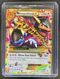 2014 Pokemon XY Flashfire Mega Kangaskhan EX Secret Rare #109 - Image 1