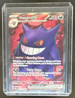 2024 Pokemon Temporal Forces Gengar ex #193/162 - Image 1