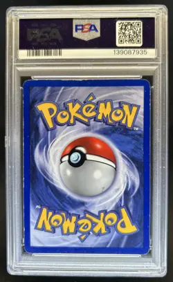 1999 Pokemon Shadowless Hitmonchan Holo Rare #7/102 PSA 4 - Image 2