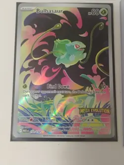 Pokemon Bulbasaur Mega Evolution IR-Hyper Rare-Promo-Full Art Holo Card Lot - Image 4