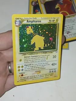 Ampharos 1/64 Neo Revelation 2000 Holo Rare Pokemon Card TCG - Image 1