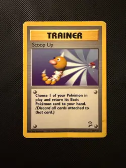 SCOOP UP 78/102 RARE BASE SET POKEMON HP - Image 1
