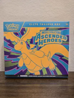 Pokemon TCG Mega Evolution Ascended Heroes Elite Trainer Box ETB Sealed - Image 1