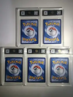 Pokemon TCG Chinese Charizard ex 075/129 RR TOC 10 PRISTINE Graded Lot of 5 MD28 - Image 2