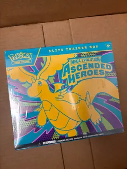 Pokemon Ascended Heroes Elite Trainer Box, ETB Sealed. English. - Image 1