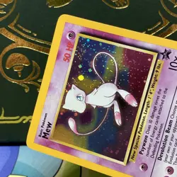 Pokemon 2000 WOTC Mew #9 Holo Black Star Promo English LP / LP + - Image 3