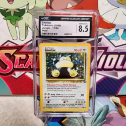 CGC 8.5 Snorlax 11/64 Holo Rare - Jungle - Pokemon TCG - SHIPS FAST - Image 1